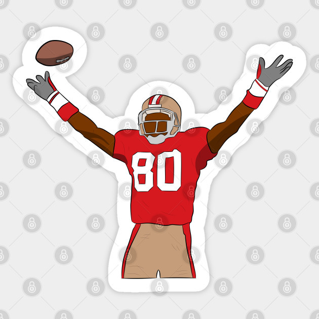 Jerry Rice - Football - Sticker