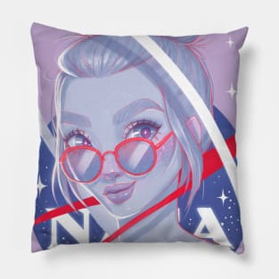 Nasa Girl Pillow