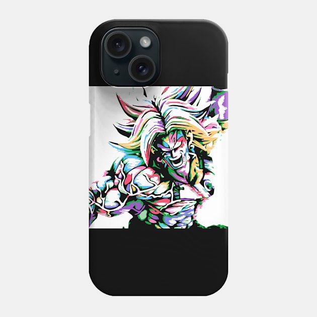 crazy broly Phone Case by BarnawiMT