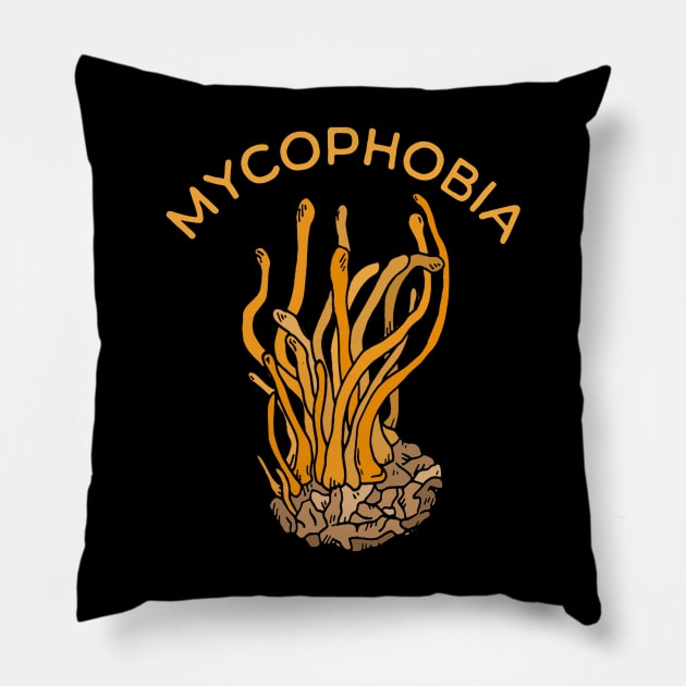 Mycophobia Pillow by valentinahramov