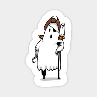 Pirate ghost Magnet