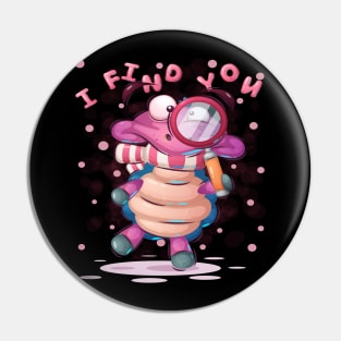 I Find You Turtle Pin