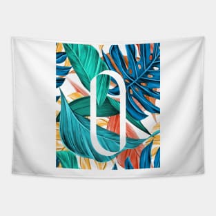 Tropical Alphabet “O” Tapestry