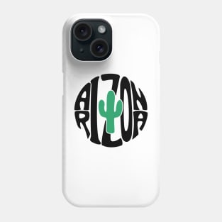 Arizona and Saguaro Phone Case