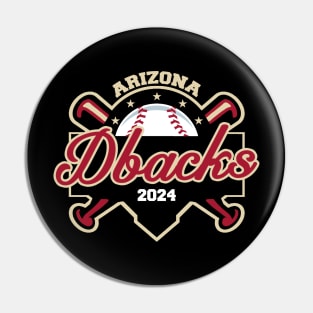 Diamondbacks Baseball Pin