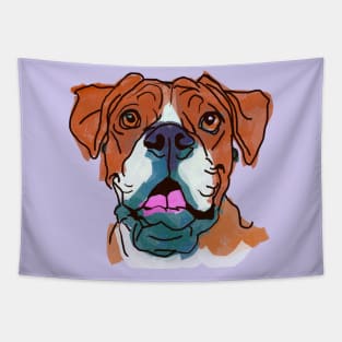 The Boxer Love of My Life Tapestry