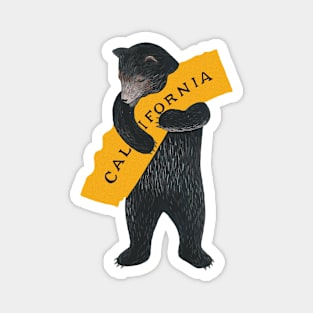 California Bear Magnet