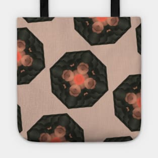 Octagon pattern design Tote