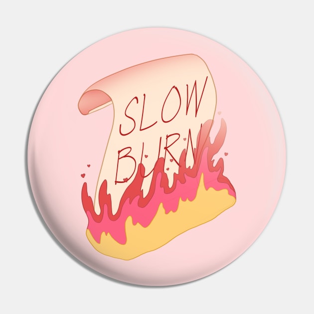 The Slowest of Slow Burns Pin by Shrineheart