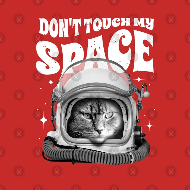 Astronaut space cat by TeeTempest