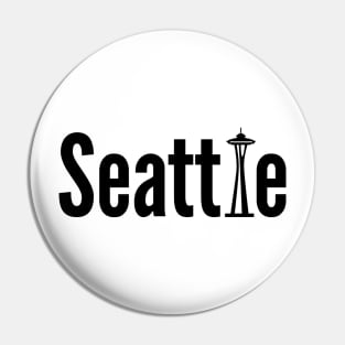 Seattle with space needle Pin