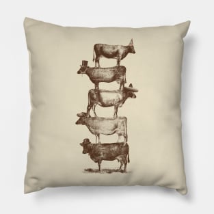 Cow Cow Nuts Pillow