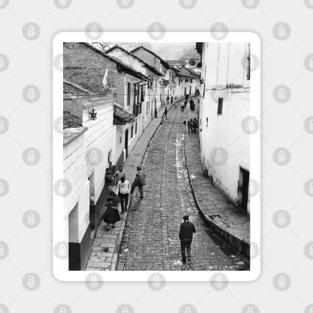 Vintage Photo of Quito Ecuador Magnet by In Memory of Jerry Frank