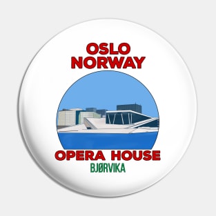 Oslo Opera House Norway Pin