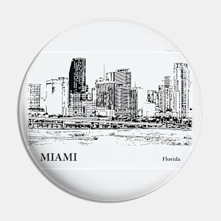 Miami - Florida Pin