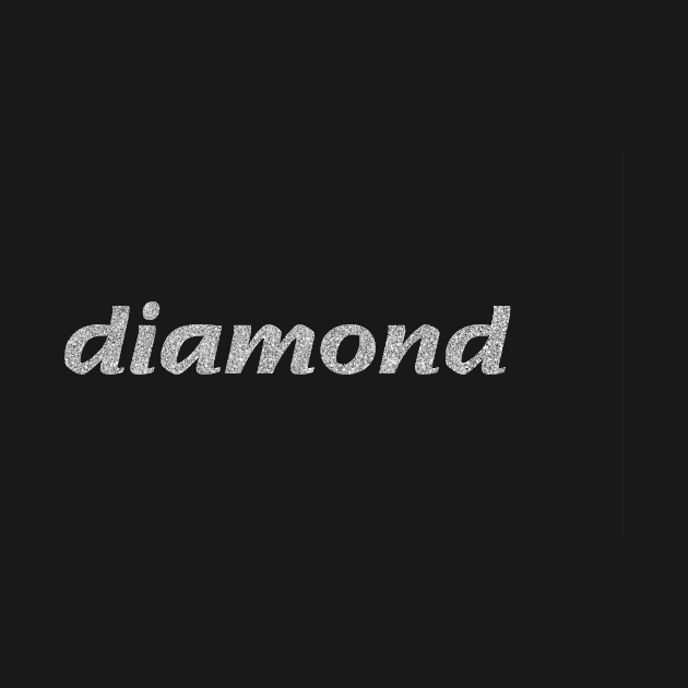 Diamond lettering design by Choulous79