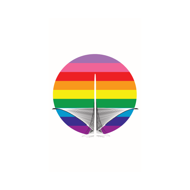 Milwaukee Pride Flag by tommyibrado