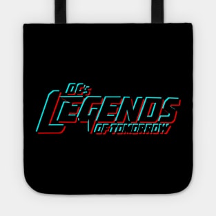 Legends of Tomorrow Logo - Glitch Black Tote