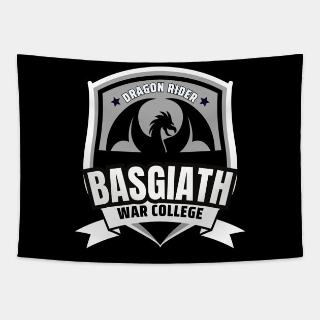 Basgiath War College Crest V1 Tapestry by capesandrollerskates 