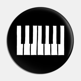 Piano Keys Pin