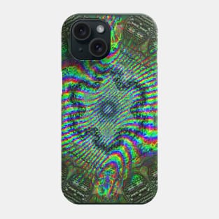 Metatronic Motion - Cybernetic Gamma Flux Phone Case