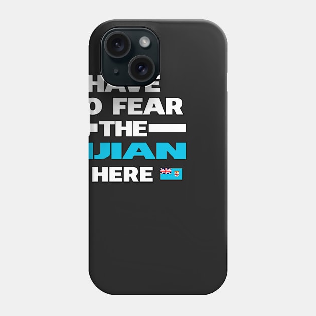 No Fear Fijian Is Here Fiji Phone Case by lubashantae