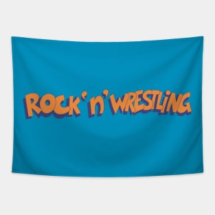 rock n wrestling Tapestry