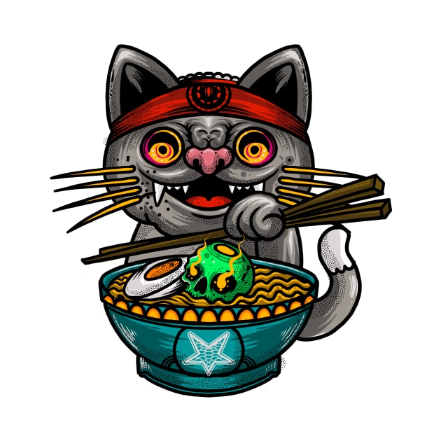 Cat ramen by Blunts