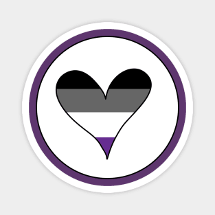 Love is Love: Asexual Pride Magnet