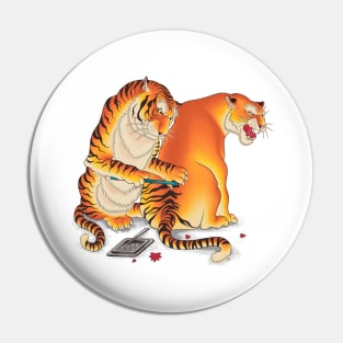 How The TIger Got It Stripes Pin