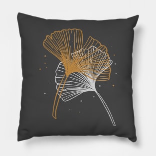 Ginkgo leaves Pillow