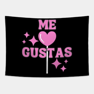 Me Gustas - Funny Valentine's Day In Spanish Tapestry