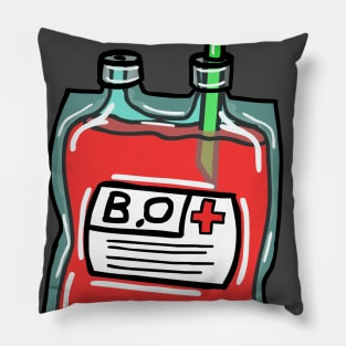 "donated blood" juice Pillow