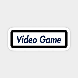 SUPER LOGO VIDEO GAME Magnet