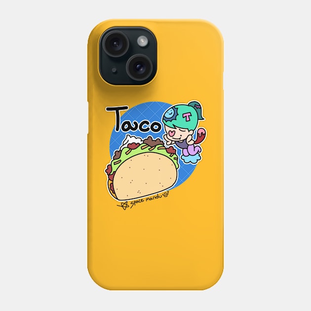 Taco Phone Case by spacemandu