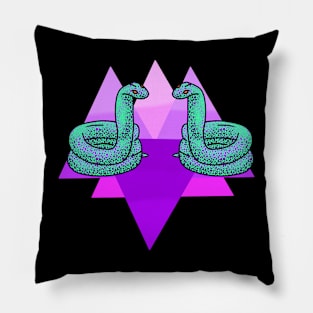 Snake Pyramid Pillow