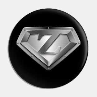 Super Sleek Style Z Symbol Pin