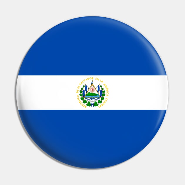 Flag of El Salvador Pin by brigadeiro