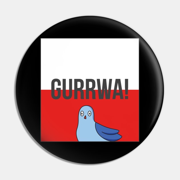 Gurrwa Polish Fan Shirt Pin by 4code