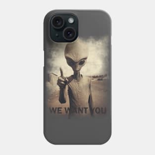 We want you Phone Case