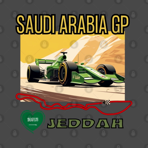 Saudi Arabian Grand Prix, Jeddah Circuit, Formula 1 by Pattyld