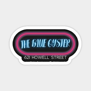 The Blue Oyster Magnet