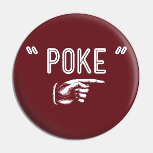 Poke me! Funny meme Pin