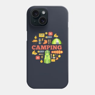 camping concept Phone Case