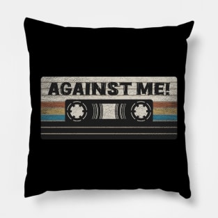 Against Me! Mix Tape Pillow