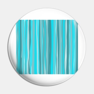 Teal Stripes: Vertical Pin