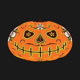 Day of the dead pumpkin T-Shirt