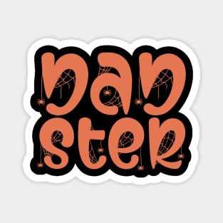 Dadster, Dad Halloween Monster, Halloween, Halloween Fire, Funny Family Halloween, Spooky Daddy Magnet