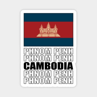 Flag of Cambodia Magnet