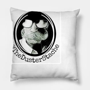 The Dusters Stache Oval Pillow